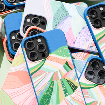 Electric Blue Bloomstatic iPhone 11 Pro Case