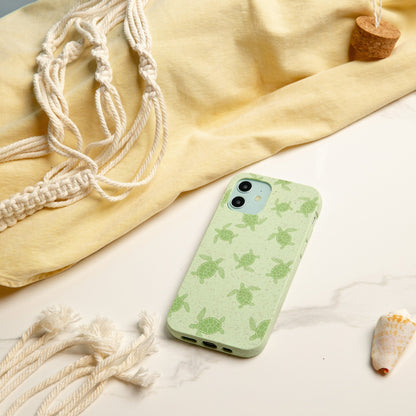 Sage Green Tiny Turtles iPhone 11 Pro Case