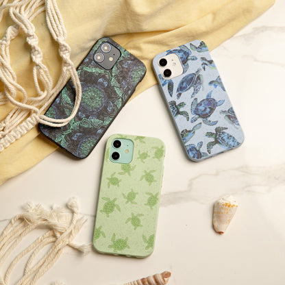 Sage Green Tiny Turtles iPhone 11 Pro Case