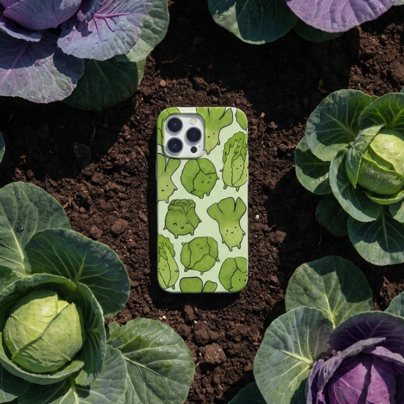 Sage Green Silly Cabbage iPhone 11 Pro Case