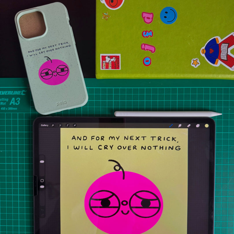 Bubblegum Pink Dilly Dally iPhone 11 Pro Case