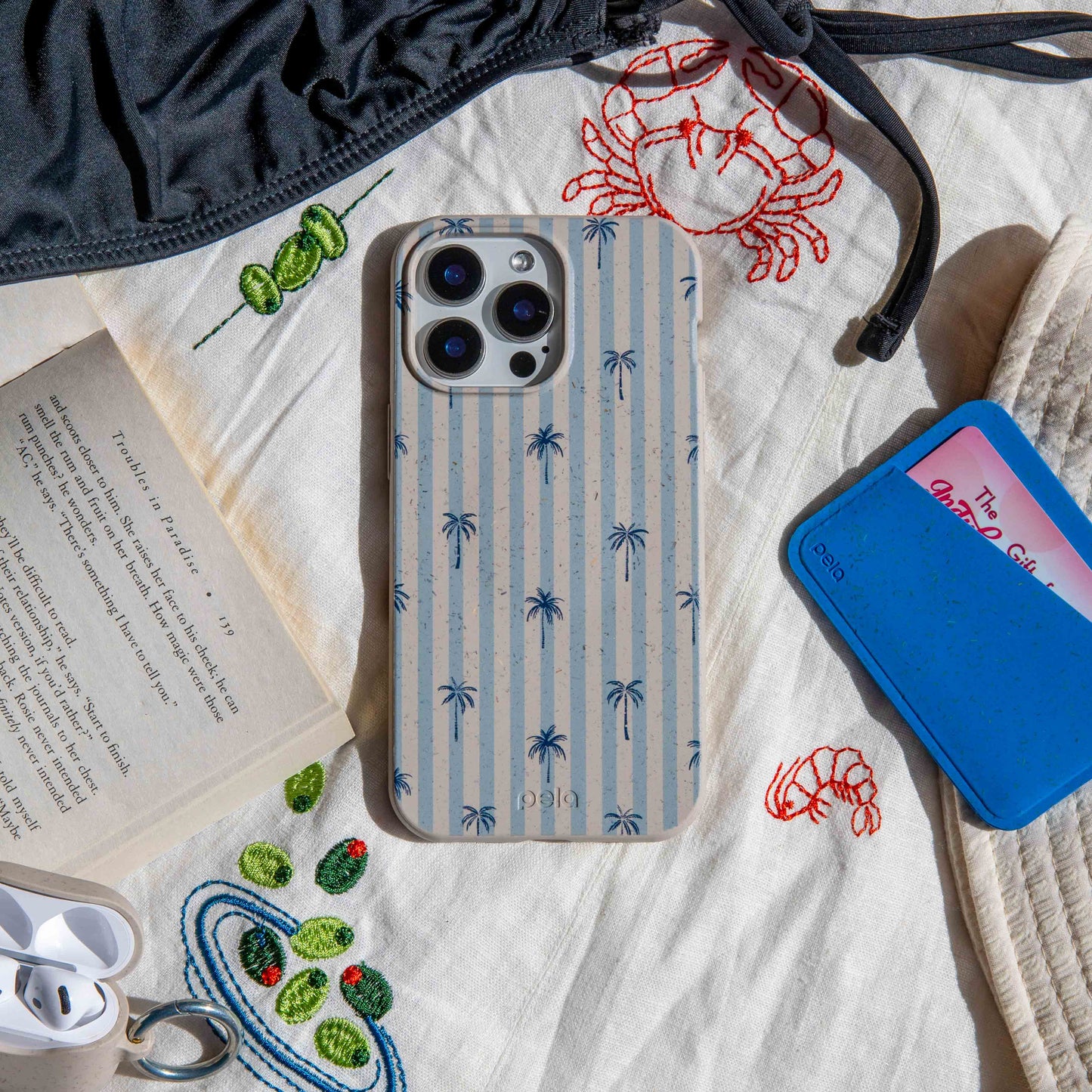 London Fog Tropical Stripes iPhone 11 Pro Case