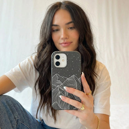 Black Night Panorama iPhone 11 Pro Case