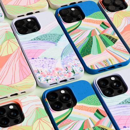 Electric Blue Bloomstatic iPhone 11 Pro Case