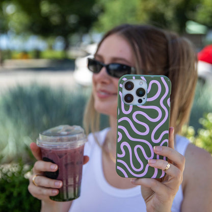 Forest Floor Cotton Curls iPhone 11 Pro Case