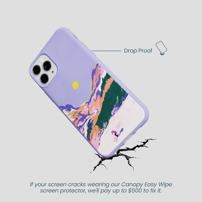 Lavender Alpine Sunset iPhone 11 Pro Case