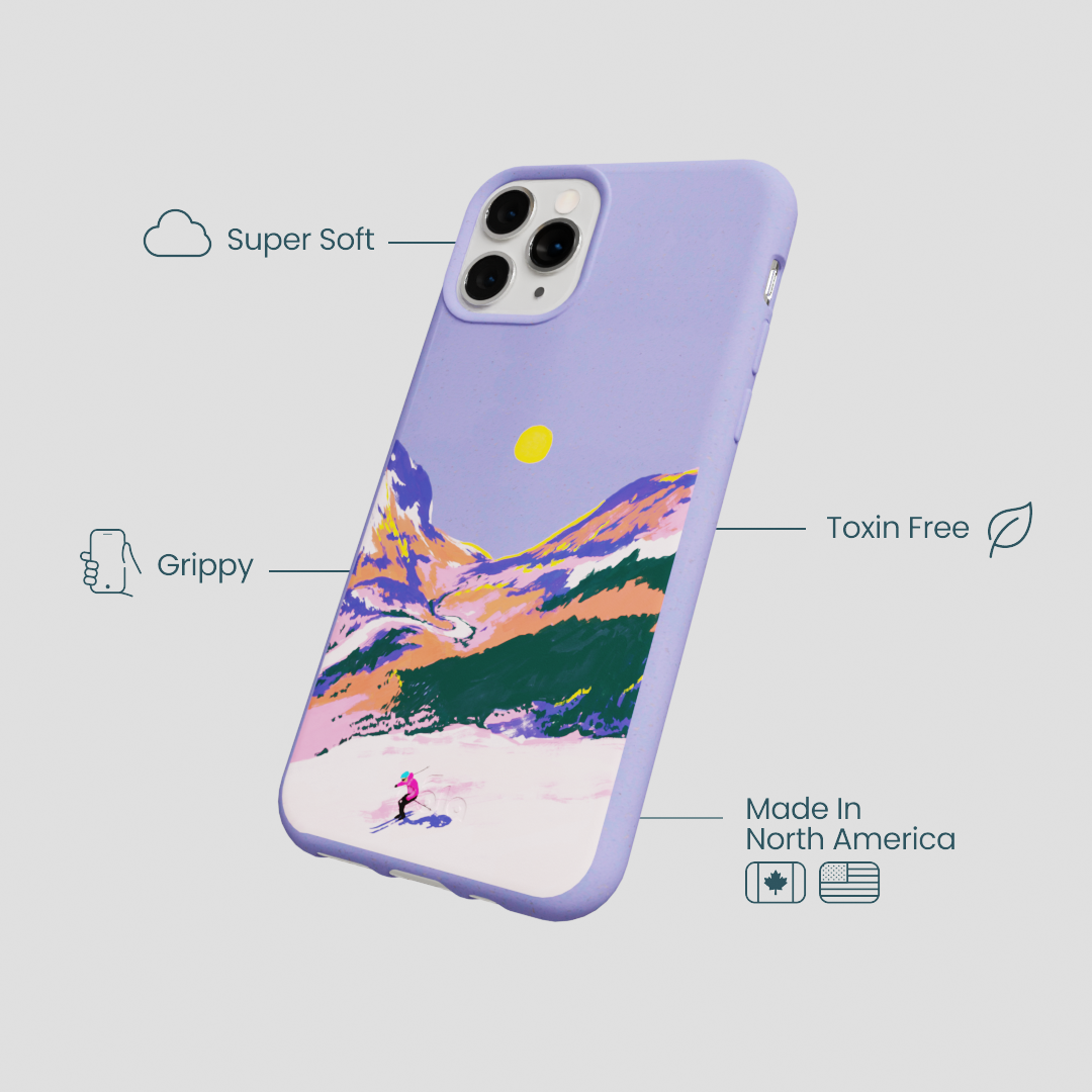 Lavender Alpine Sunset iPhone 11 Pro Case