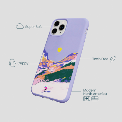 Lavender Alpine Sunset iPhone 11 Pro Case