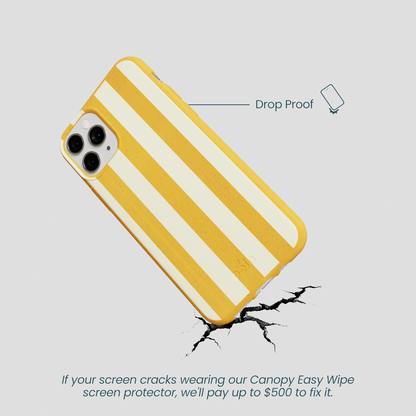 Honey Big Butter Stripes iPhone 11 Pro Case