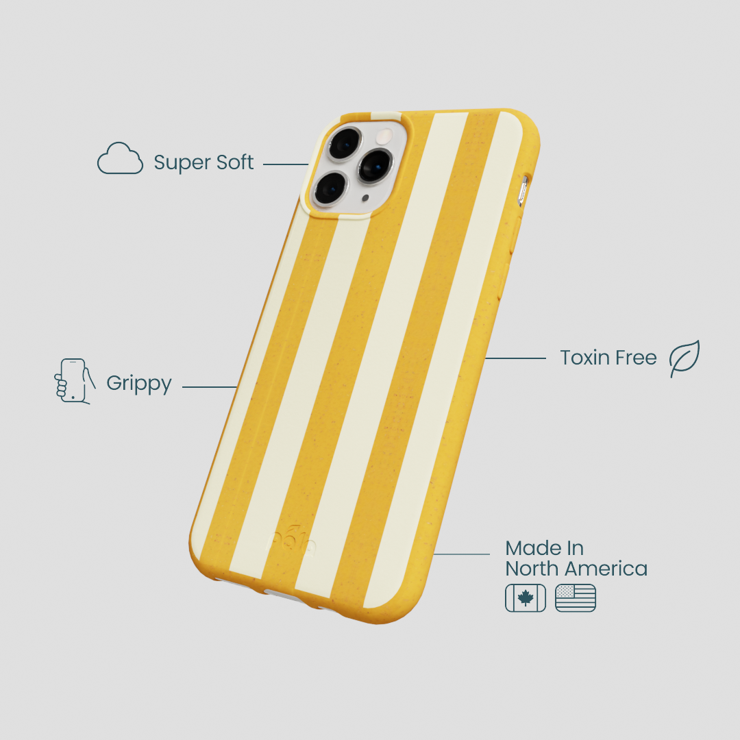 Honey Big Butter Stripes iPhone 11 Pro Case