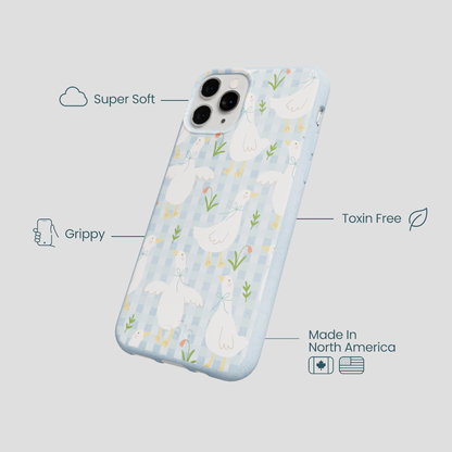 Powder Blue Blooming Quackers iPhone 11 Pro Case