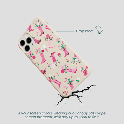 Seashell Boots N Flowers iPhone 11 Pro Case