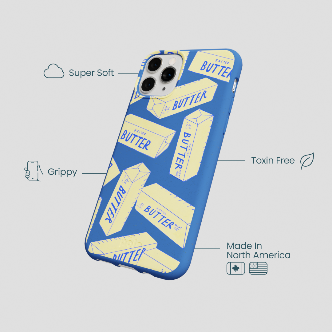 Electric Blue Butter Love iPhone 11 Pro Case