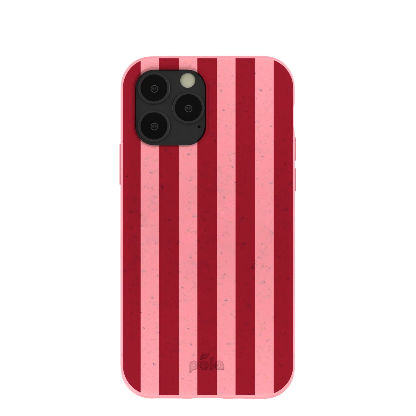Bubblegum Pink Cherry Stripes iPhone 11 Pro Case