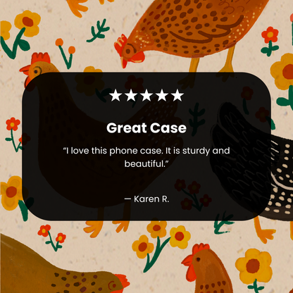 Seashell Chicken Garden iPhone 11 Pro Case