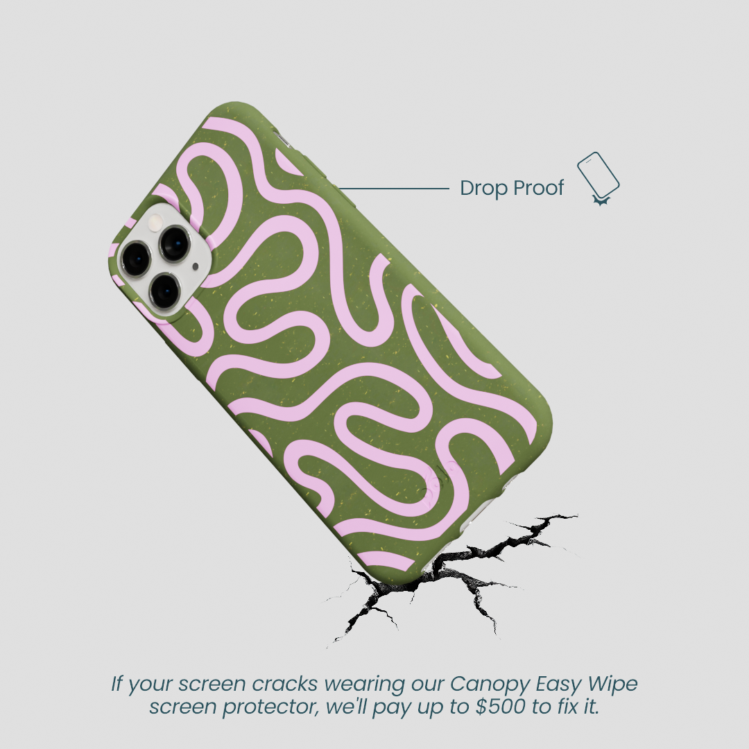 Forest Floor Cotton Curls iPhone 11 Pro Case