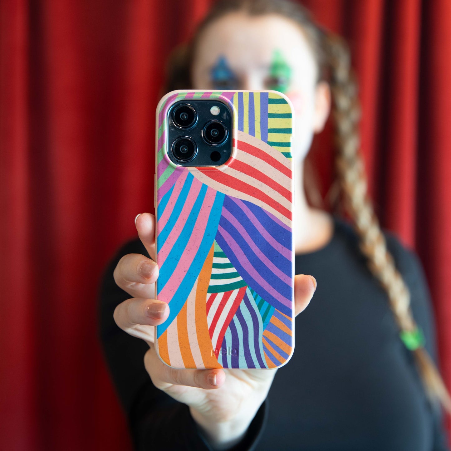 Seashell Clownish Stripes iPhone 11 Pro Case