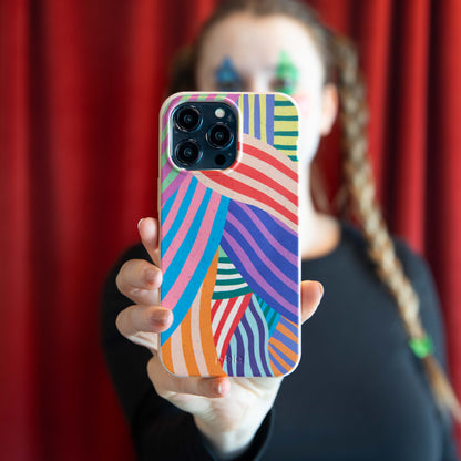 Seashell Clownish Stripes iPhone 11 Pro Case