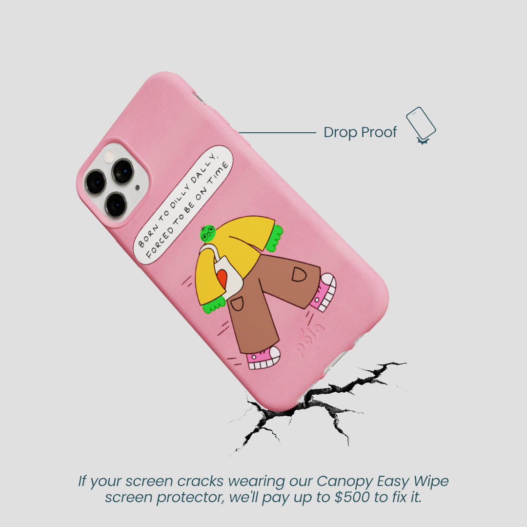 Bubblegum Pink Dilly Dally iPhone 11 Pro Case