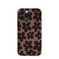 Chocolate Brown Earthy Blooms iPhone 11 Pro Case