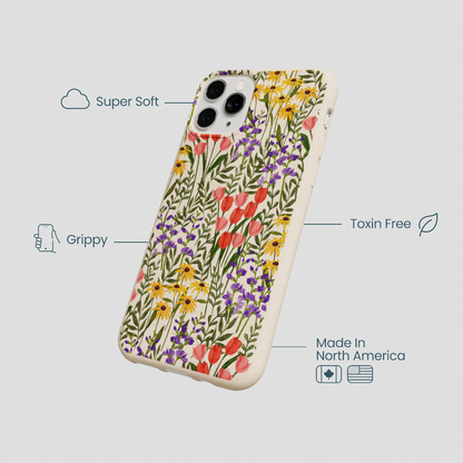 Seashell Flower Field iPhone 11 Pro Case