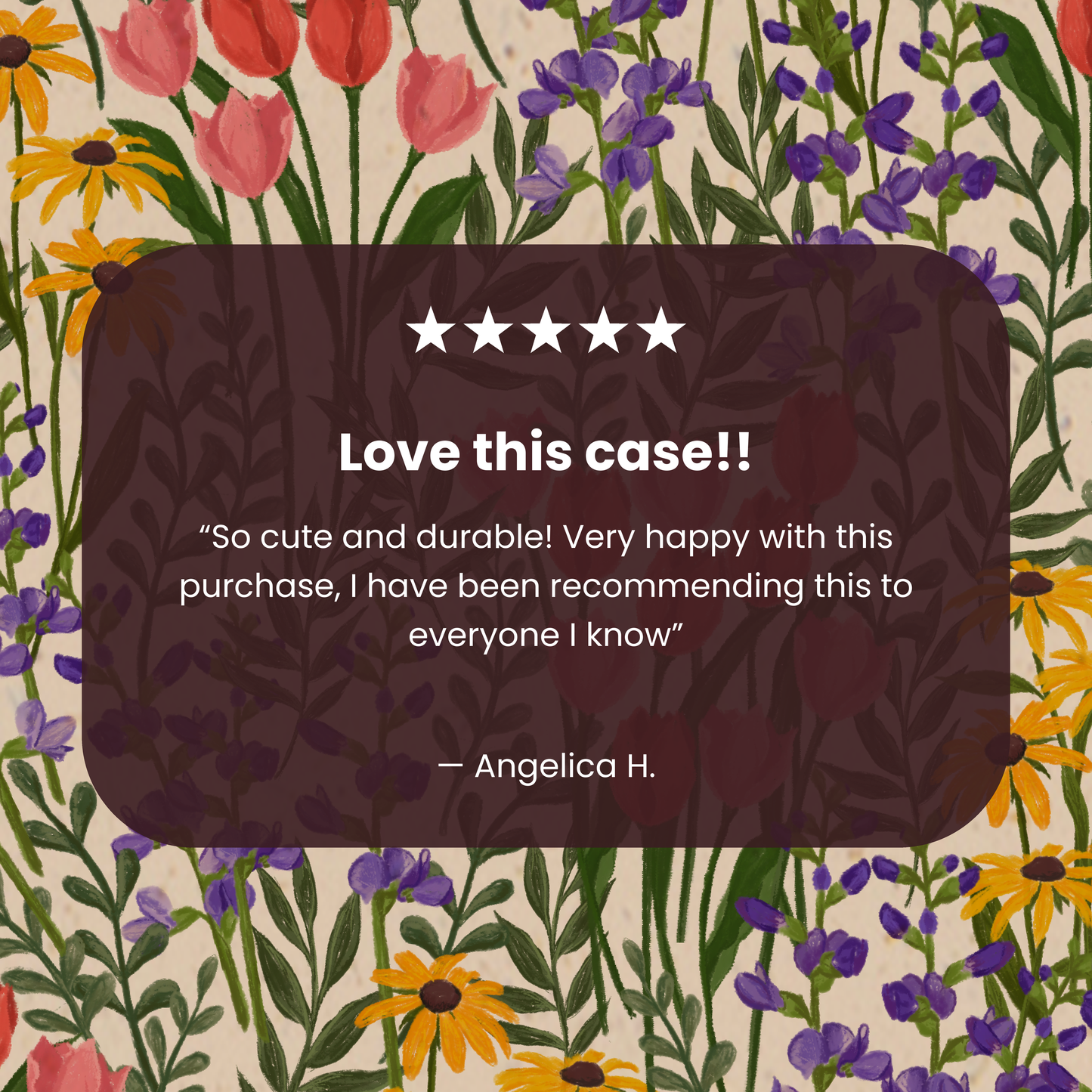 Seashell Flower Field iPhone 11 Pro Case