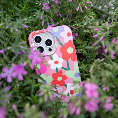 Bubblegum Pink Poppy Flora iPhone 11 Pro Case