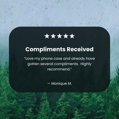 Powder Blue Forest Mist iPhone 11 Pro Case