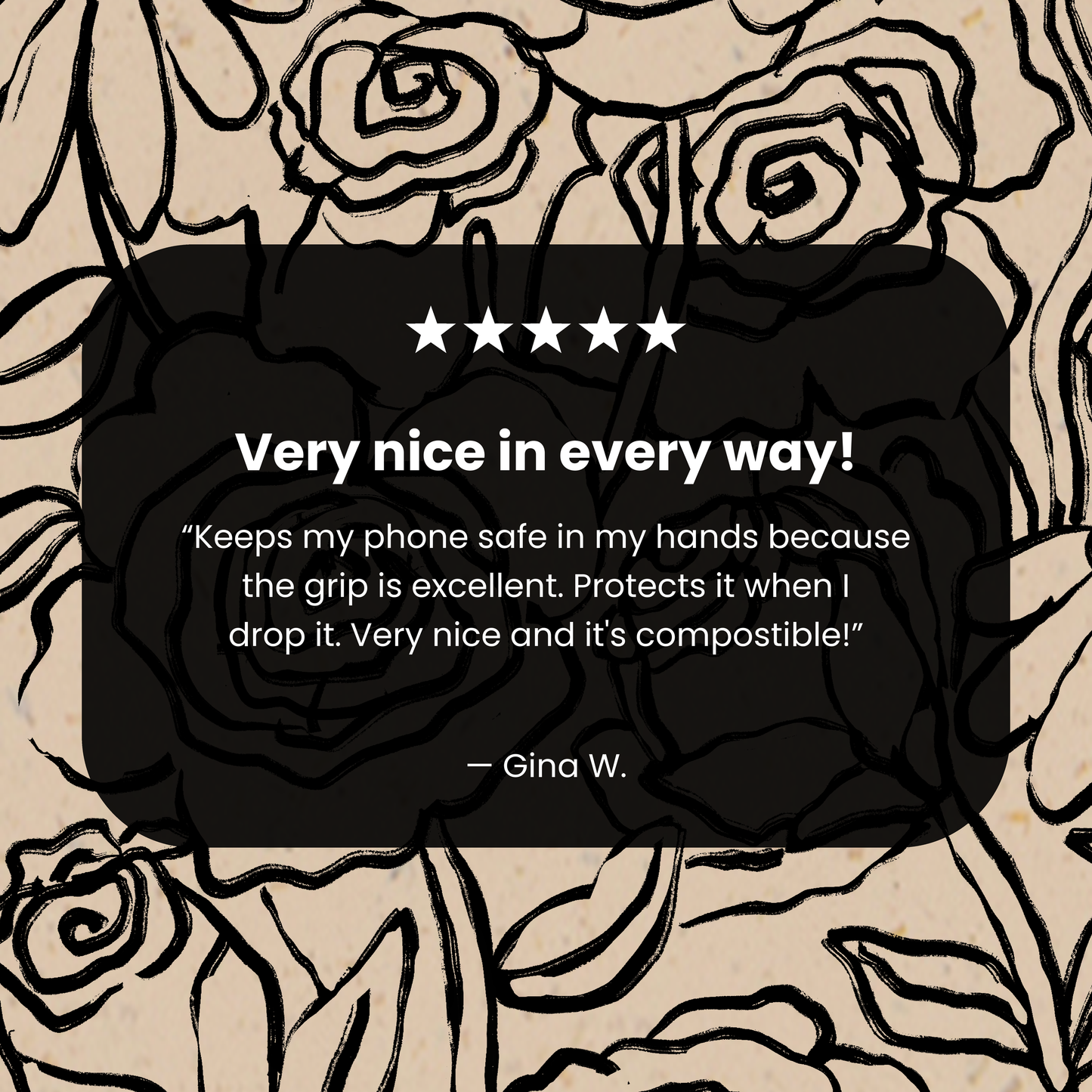 Seashell Inked Blooms iPhone 11 Pro Case