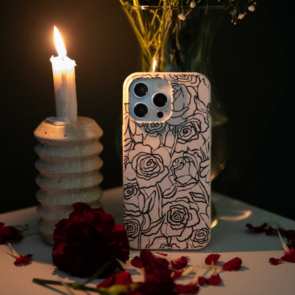 Seashell Inked Blooms iPhone 11 Pro Case