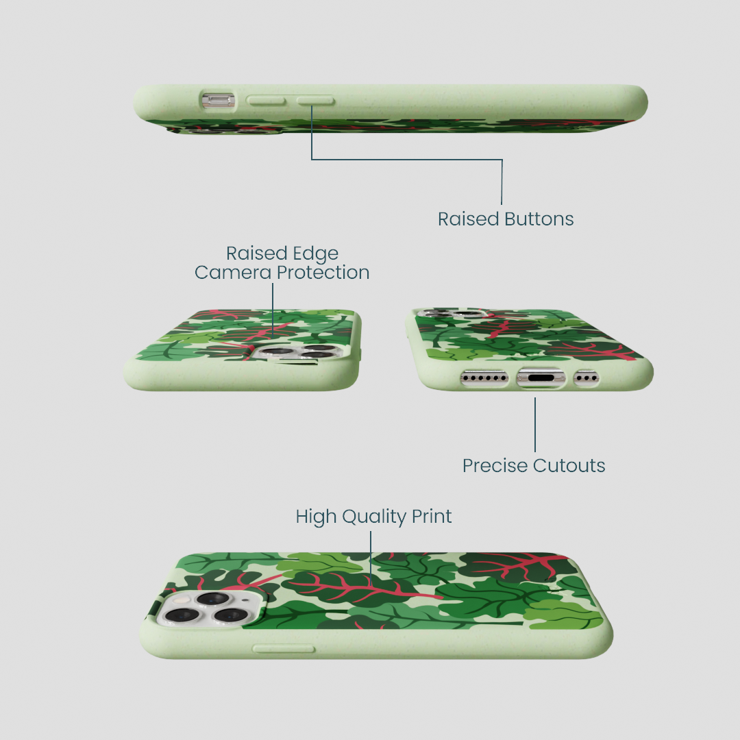 Sage Green Leafy Greens iPhone 11 Pro Case
