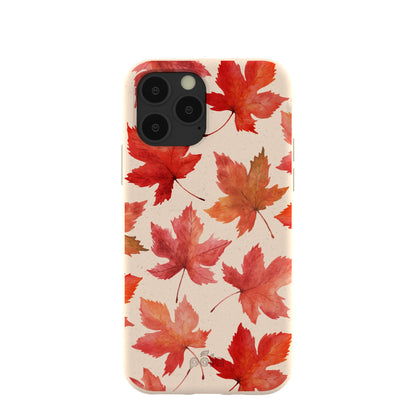Seashell Maple Leaf iPhone 11 Pro Case