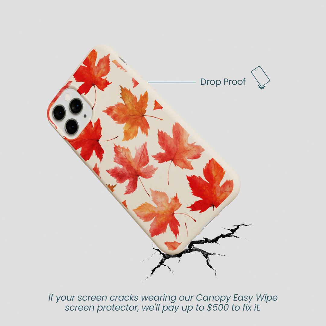 Seashell Maple Leaf iPhone 11 Pro Case