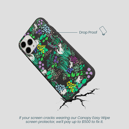 Black Midnight Pond iPhone 11 Pro Case