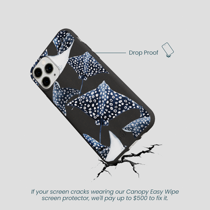Black Midnight Rays iPhone 11 Pro Case