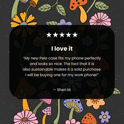 Black Midnight Shrooms iPhone 11 Pro Case