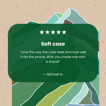 Seashell Mountain Sketch iPhone 11 Pro Case
