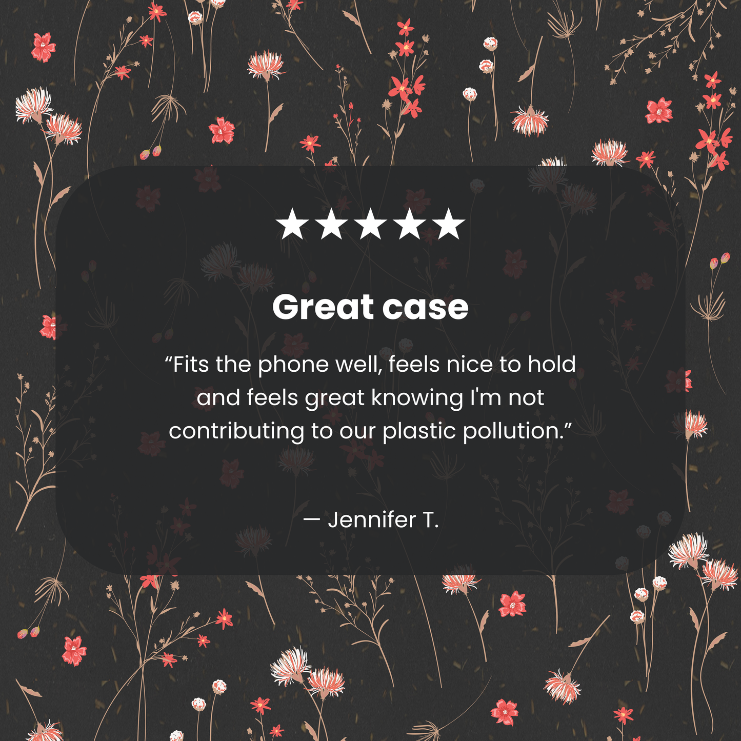 Black Night Garden iPhone 11 Pro Case