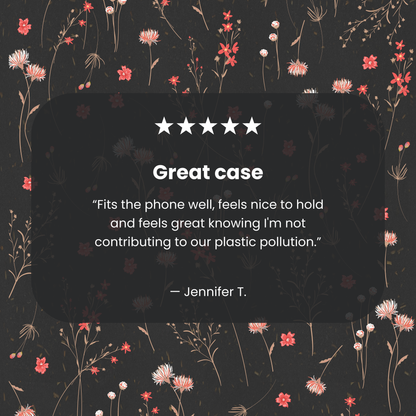 Black Night Garden iPhone 11 Pro Case