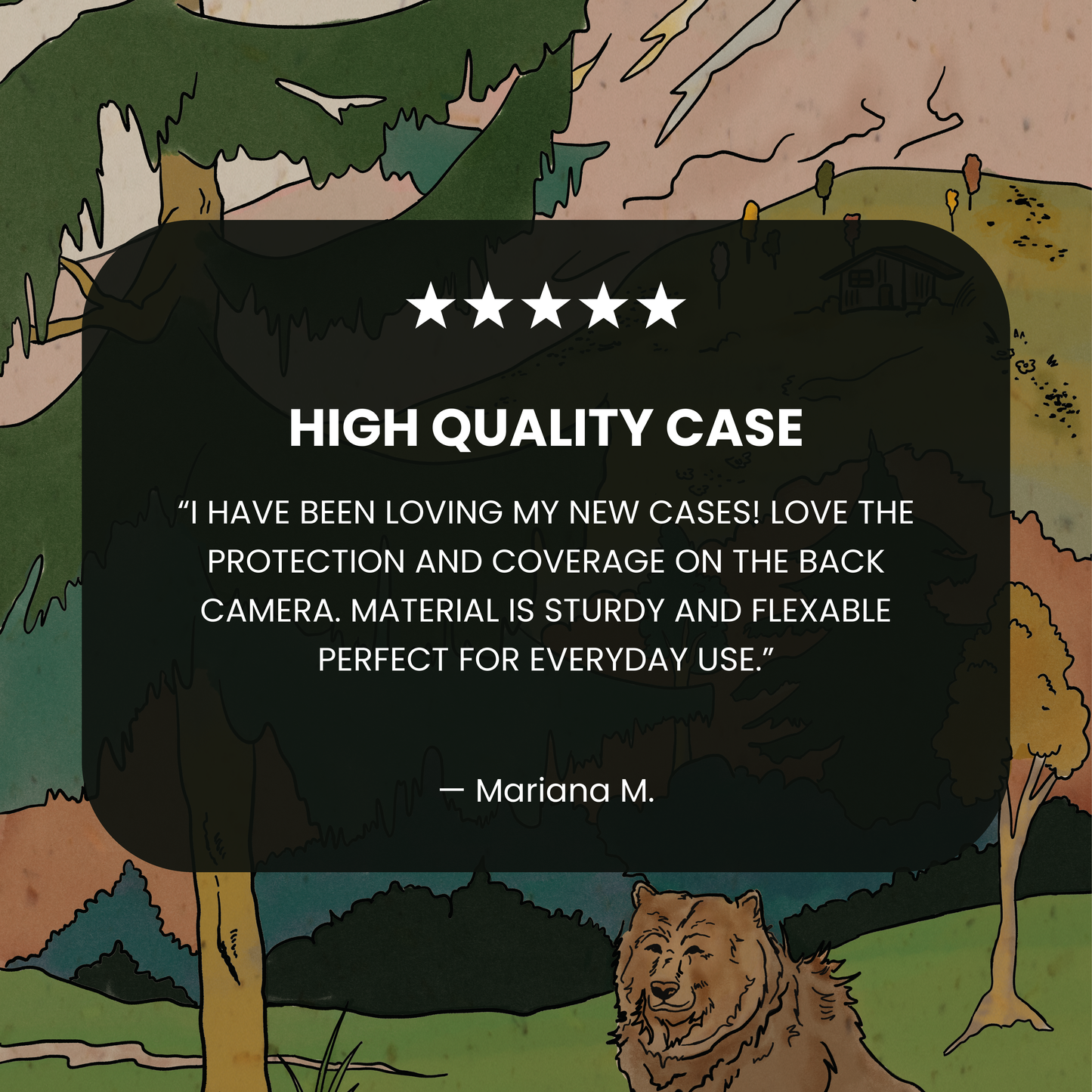 London Fog Rocky Bear iPhone 11 Pro Case