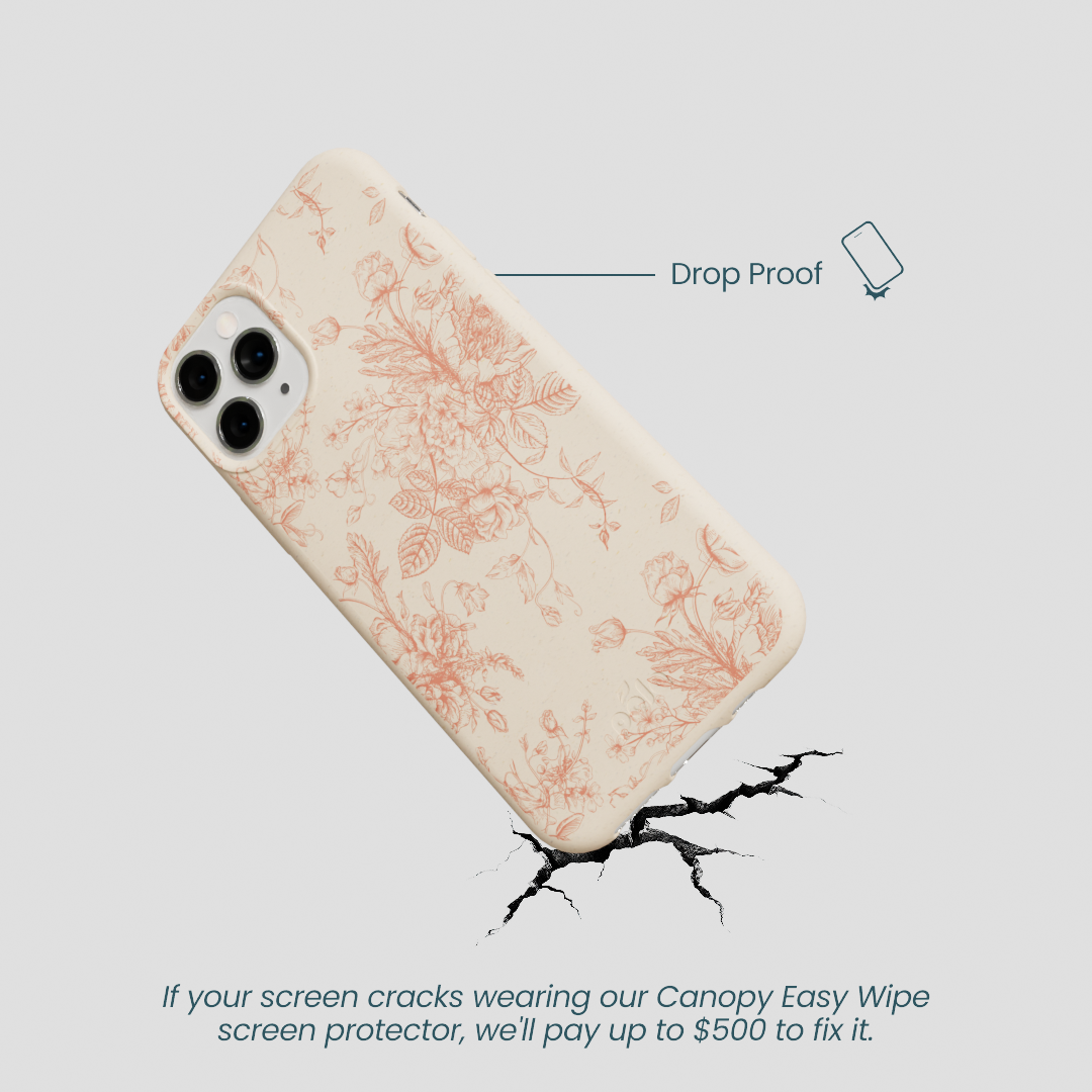Seashell Rococo Bouquets iPhone 11 Pro Case