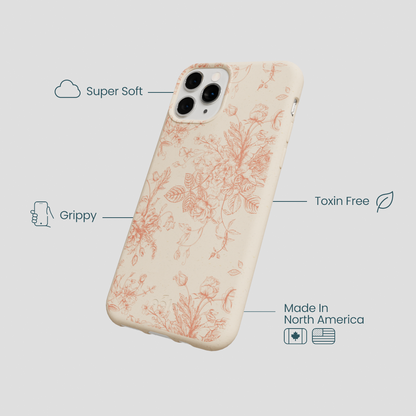 Seashell Rococo Bouquets iPhone 11 Pro Case