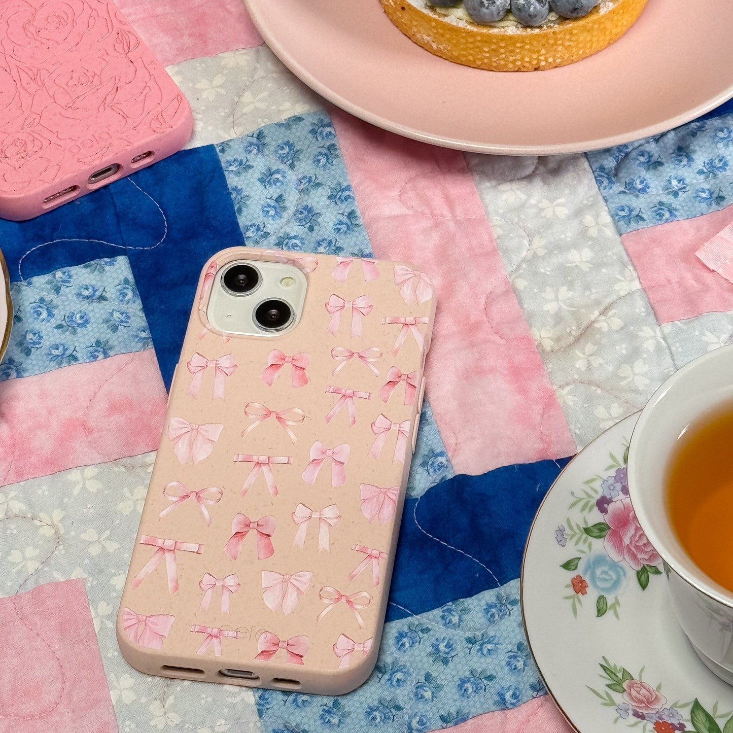 Seashell Rosy Bows iPhone 11 Pro Case