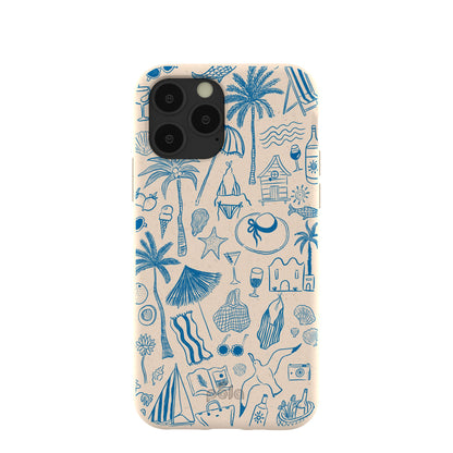 Seashell Salted Ink iPhone 11 Pro Case