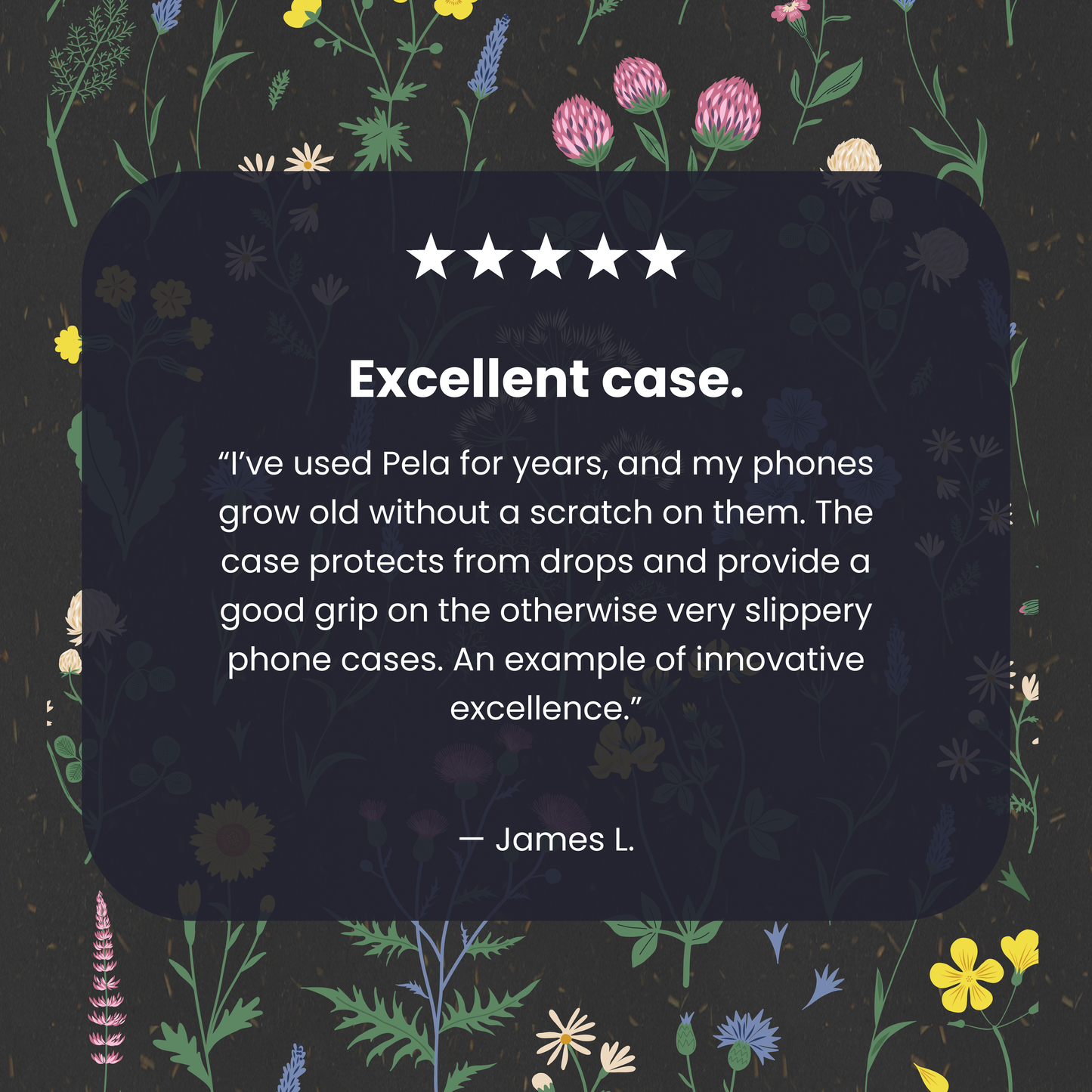 Black Shadow Blooms iPhone 11 Pro Case