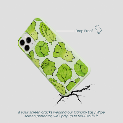 Sage Green Silly Cabbage iPhone 11 Pro Case