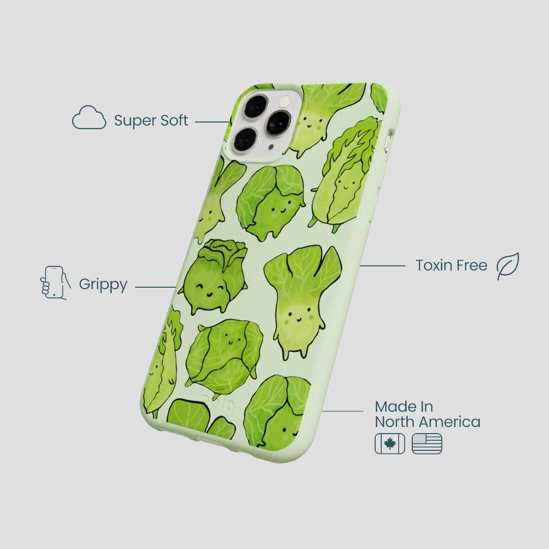 Sage Green Silly Cabbage iPhone 11 Pro Case