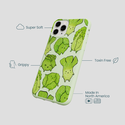 Sage Green Silly Cabbage iPhone 11 Pro Case