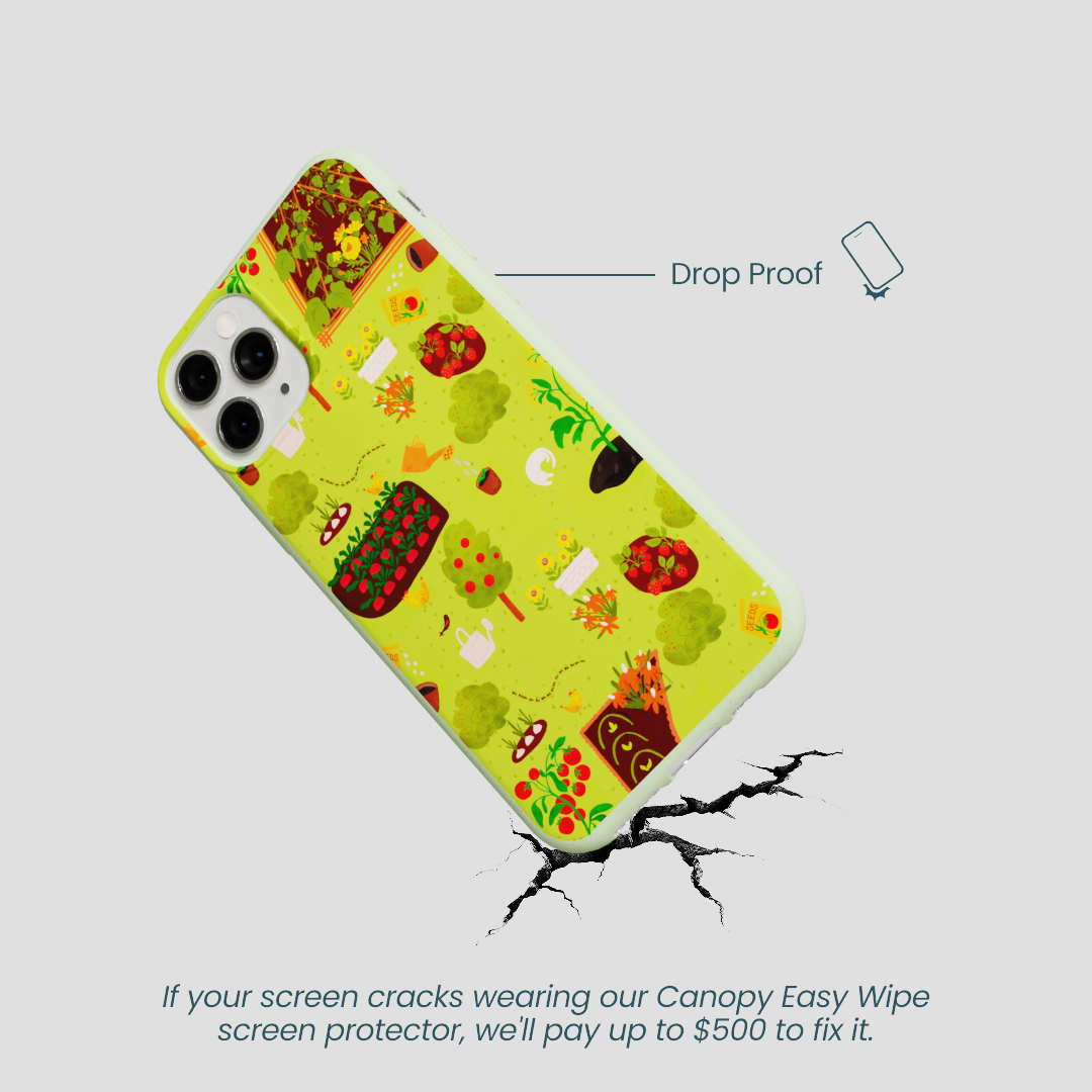 Sage Green Spring Garden iPhone 11 Pro Case