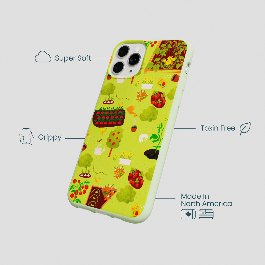 Sage Green Spring Garden iPhone 11 Pro Case